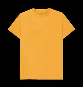 เสื้อยืดสำหรับผู้ชายดีไซน์เรียบง่ายเสื้อยืดเปิดไหล่100% ผ้าฝ้ายออร์แกนิกออกแบบได้ตามต้องการ - Product Image 2