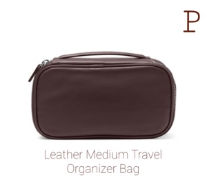 High Quality <b>Travel</b> Organizer Bag Genuine Leather and PU Zippered Closure Stylish <b>Set</b> for Outdoors - Product Image 5