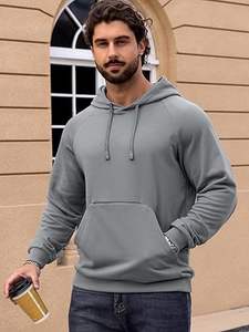 Sudaderas con capucha para hombre, sudaderas con capucha suaves, sudaderas con capucha informales de manga larga con bolsillo con cremallera - Product Image 5