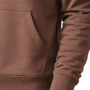 Sudaderas con capucha lisas y elegantes de la mejor calidad para hombre, con capucha personalizable, estilo urbano, básicas, de mezcla de algodón. - Product Image 4