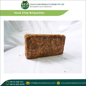 Qualité assurée 100% Briquette de puce de fibre de coco naturelle pour planter des fleurs à un prix abordable - Product Image 2