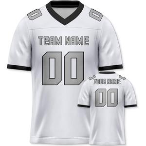 Camiseta de fútbol americano hecha a medida de alta calidad, nuevo diseño, camiseta de talla grande - Product Image 3