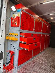 ตู้เก็บของแบบโมดูลาร์และระบบชั้นวางภายในสำหรับรถยนต์และรถตู้ |   โซลูชั่นชั้นวางของอัตโนมัติที่ทนทาน |   บริการ OEM/ODM - Product Image 3