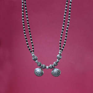 "Geometric Rhodium-Plated Pendant Necklace for Women with Turquoise <b>Emerald</b> Freshwater Pearl Accents" - Product Image 1