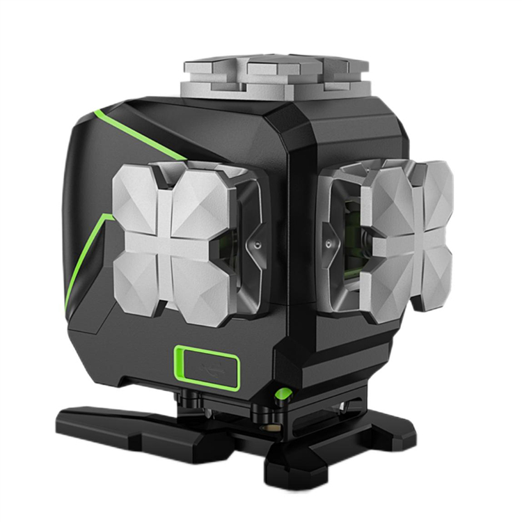 Huepar S03CG-12 линии самовыравнивания 360 градусов перекрестный вертикальный горизонтальный с функцией Bluetooth зеленый лазерный уровень