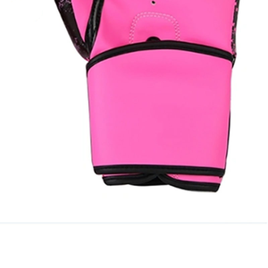 Guantes de boxeo con logotipo personalizado para mujer, guantes de boxeo de piel de vaca de primera calidad, hechos de MMA, guantes de entrenamiento de lucha - Product Image 3