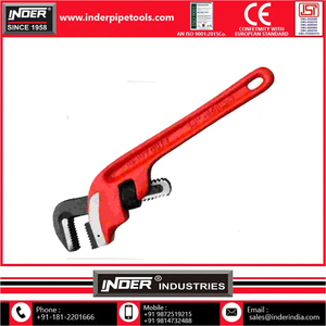 Clé à tuyau décalée réglable directe d'usine personnalisable OEM/ODM qualité industrielle/bricolage pour raccord de tuyau au meilleur prix - Product Image 2