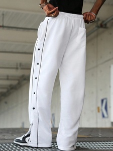 2025 nuevos pantalones de la mejor calidad para hombres y ropa de primavera y verano y nuevos pantalones de chándal y pantalones de color sólido para hombres OEM - Product Image 6
