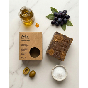 Avlia 60% Laurel Oil Aleppo <b>Soap</b> Bar-Handmade Shea Butter Whitening <b>Soap</b> for Anti-Acne & Brightening - Product Image 6