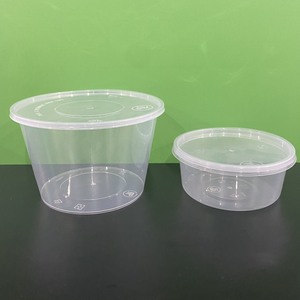 ภาชนะใส่ขนมหวานแบบกลมทำจากพลาสติก PP ขนาด12ออนซ์16ออนซ์24ออนซ์แบบใช้แล้วทิ้ง2025กล่องใสพร้อมฝาปิด - Product Image 3