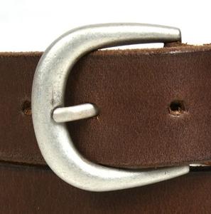 2025 Trending Best Cowhide Western Business Casual elegante cinturón de cuero genuino para hombres longitud personalizada elegante aleación Floral 2025 - Product Image 3