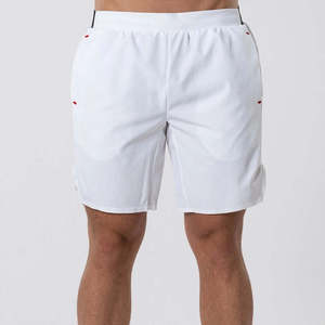 Pantalones Cortos Deportivos de Cintura Alta para Hombre, Logotipo Personalizado, Color Sólido, Secado Rápido, Talla Grande, para Gimnasio y Deportes - Product Image 5