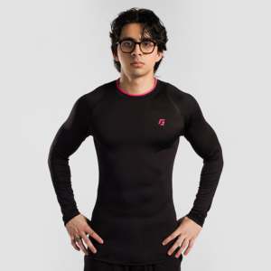 GAI ARR COMPRESSION Sous-vêtement pour homme coupe ajustée noir Technologie de compression - Product Image 1
