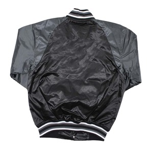 Veste universitaire en satin unie personnalisée veste de baseball universitaire vintage pour hommes vente en gros de veste de baseball universitaire pour hommes livraison DDP - Product Image 6