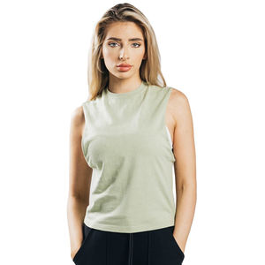 Débardeur de sport décontracté pour femmes personnalisable en gros de haute qualité respirant doux course vêtements de sport Sexy conception de logo personnalisé - Product Image 4