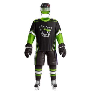 Uniforme de Hockey sobre Hielo 100% Poliéster, Servicio OEM, Uniforme de Jersey Transpirable Elástico en Cuatro Direcciones Hecho a Medida - Product Image 1