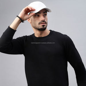 Nardon Apparel Sweatshirts personnalisés pour hommes 100% coton Pull rabattu avec impression numérique Broderie teinte unie pour l'hiver - Product Image 5