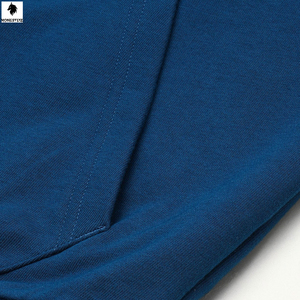 เสื้อฮู้ดสวมหัวสำหรับผู้ชายผ้าเทอร์รี่ผ้าฝ้าย100% ีเอสเตอร์ออกแบบได้ตามต้องการน้ำหนักเบาสีพื้นสไตล์ลำลอง - Product Image 5