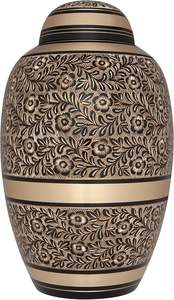 Urna Funeraria de Metal Blanca Moderna de Gran Tamaño, Hecha a Mano, para Decoración del Hogar, Impermeable, Ecológica, Duradera, Marca Orrizen - Product Image 2