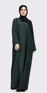 USA Hot Selling Elegant High-Collar <b>Abaya</b> Designs Pakistani Women Modest Islamic Clothing <b>Chiffon</b> Printed ODM Embroidered - Product Image 4