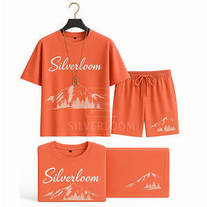 Silverloom ชุดกีฬาผู้ชายแบบสั่งตัดผ้าแห้งเร็วเสื้อแขนสั้นระบายอากาศได้ดีสำหรับฤดูร้อน - Product Image 3