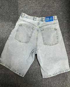 Personnalisé 2025 Été Surdimensionné Lavage À L'acide Denim Shorts Jeans Streetwear Baggy Jorts Hommes - Product Image 6