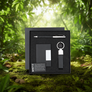 Set Regalo Sostenibile in RPET Fraxen, Gadget Ecologici per Amanti della Natura - Product Image 3