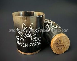 Artisanat Drinkware Viking Horn Mug pour les fêtes de restaurant et servir à boire - Product Image 5