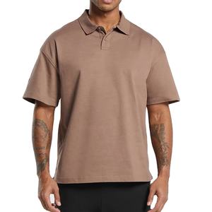 Polos de Hombre de Primera Calidad, 100% Algodón, para Verano, Corte Regular, Secado Rápido, Estampado, Talla Grande, HECHO POR HS 2026 - Product Image 2