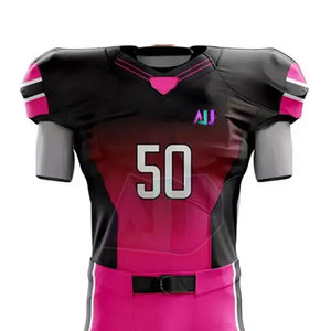 Uniforme de Fútbol Americano Resistente y Transpirable para Equipo, con Camiseta de Manga Corta y Pantalones para Juegos - Product Image 3