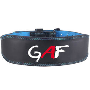 GAF Fabricado en fábrica de la mejor calidad Cinturón de cuero para levantamiento de pesas de soporte trasero duradero - Product Image 2