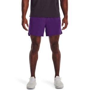 Short de Jogging Confortable Léger Taille Élastique Vêtements pour Hommes Shorts 100% Coton Polyester Été Streetwear Couleur Violette - Product Image 3