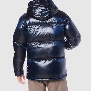 Outwear Puffer Down Jacket para hombres Invierno Casual Engrosado Cálido Abrigo al aire libre Stand Collar - Product Image 3