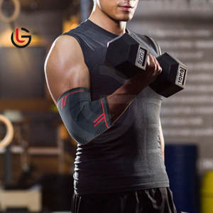 Soporte de codo duradero ligero Levantamiento de pesas hecho a medida de alta calidad Manga de codo más vendida - Product Image 4