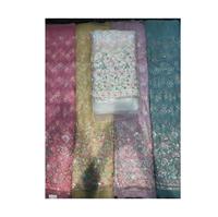Tissu élégant de haute qualité idéal pour les robes de mariée, robes de soirée, fournisseur en gros d'Inde