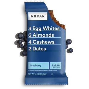 RXBAR Protein <b>Bars</b>, Protein Snack, Snack <b>Bars</b>, Blueberry, 18.3oz Box (10 Count) - Product Image 2