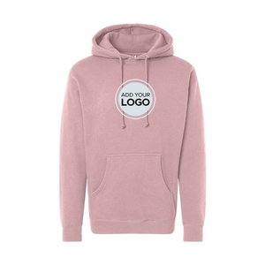 Independent trading co IND4000 hooded hoodie 80/20 cotton/polyester blend fleece hoodies - Product Image 2