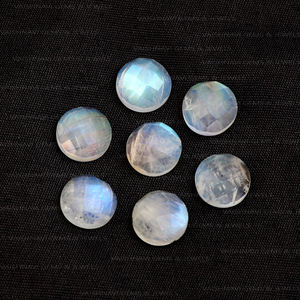 100% cuarzo blanco Natural corte redondo 10x10mm piedras preciosas sueltas fabricación de joyas DIY de alta calidad - Product Image 3