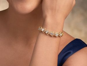 สร้อยข้อมือเพชรสุดหรูสำหรับผู้หญิง - Product Image 2