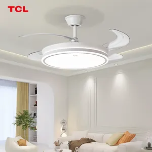 3 Color Dimming 36W Home Fan Ceiling Light Lamp With Fan Remote Control Ceiling Fans With Led Lights