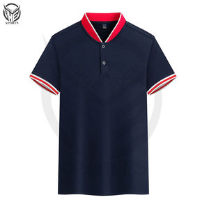 ผ้าฝ้ายถักลายกันยับสำหรับผู้ชายผ้าถักลาย100% PK-cotton ปักโลโก้ตามสั่งมีบริการ OEM สำหรับผู้ชาย - Product Image 2