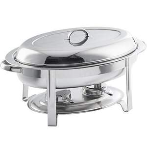 Affordable Stainless Steel Chafing Dish With Mirror Finished Perfect for Food at Home - Product Image 3