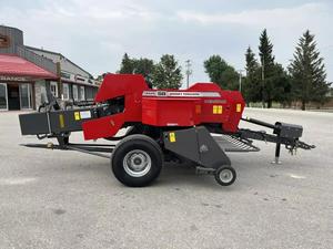 Presse à balles carrée Massey Ferguson 1842S d'occasion pour la récolte de céréales, de maïs, de blé, de riz, d'arachides et de pommes de terre - Product Image 3