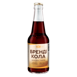 Cocktail Brandy Cola RTD 0,33L Verre 8% d'alcool À boire froid - Product Image 1