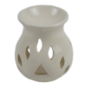 Porte-encens artisanal avec finitions noires brillantes, brûleur en céramique, décoration intérieure - Product Image 6