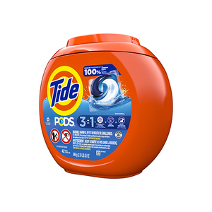 Détergent à lessive Savon Tide PODS POD Haute efficacité (HE) Parfum d'origine Expédition ou livraison 100% - Product Image 1