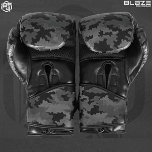 Guantes de Boxeo Profesionales de Cuero Genuino, Transpirables, de Secado Rápido, para Artes Marciales, Kickboxing, Muay Thai, Entrenamiento Intenso - Product Image 5
