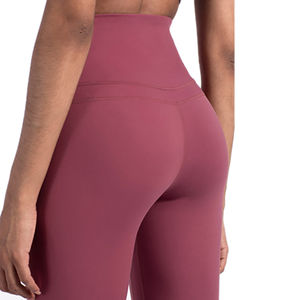 Leggings de Yoga Personalizados con Logotipo, Cintura Alta, Súper Suaves, Ajustados, con Estampado, para Gimnasio y Fitness, en Varios Colores, Negros, para Mujer, Económicos - Product Image 3