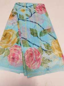 Material de Sari de lujo Premium Semi Gajji Digital impreso 6,30 M corte Sari tela 1149/PC para Ropa Étnica para niñas al por mayor - Product Image 3