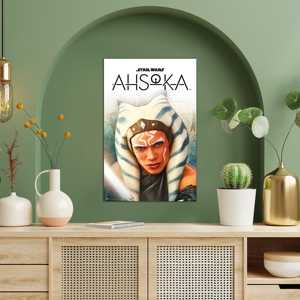 Póster de Ahsoka Tano de Star Wars de Estilo Moderno, Arte Mural de Ahsoka - Product Image 3